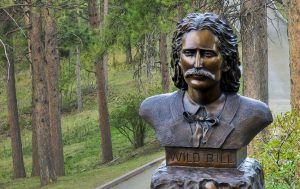 Wild Bill Statue in Deadwood, SD