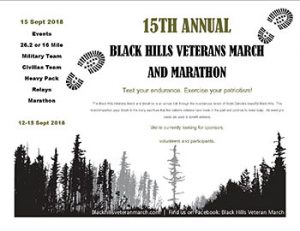 Black Hills Veteran March 2018