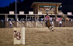 Each year a rodeo takes place showcasing the best cowboys