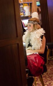 Come for the costumes and stay for the gambling drinks and fun