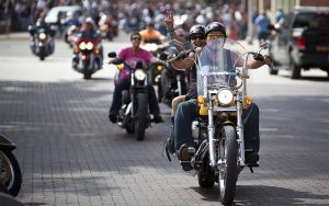 Legends Ride Event on Historic Main Street