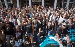 Legends Ride Crowd