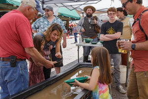 gold panning