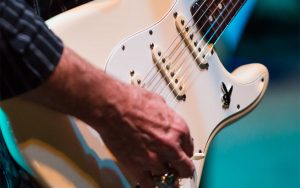 Songwriters Festival Guitar Closeup