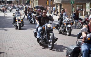 Sturgis Riders in Town