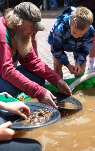 Wild Bill Days Panning for Gold