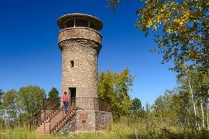 Deadwood Friendship Tower on a sunny day