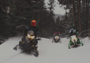 Snowmobiling Deadwood