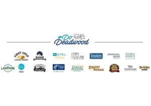 Sponsorship logo with numerous Deadwood business logos and text on the top that says "#Do Deadwood."