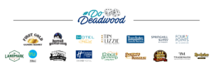 Sponsorship logo with numerous Deadwood business logos and text on the top that says "#Do Deadwood."
