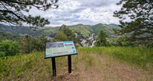 Overview of Deadwood - photo taken from the Homestake Trail