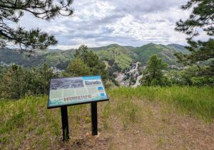 Overview of Deadwood - photo taken from the Homestake Trail